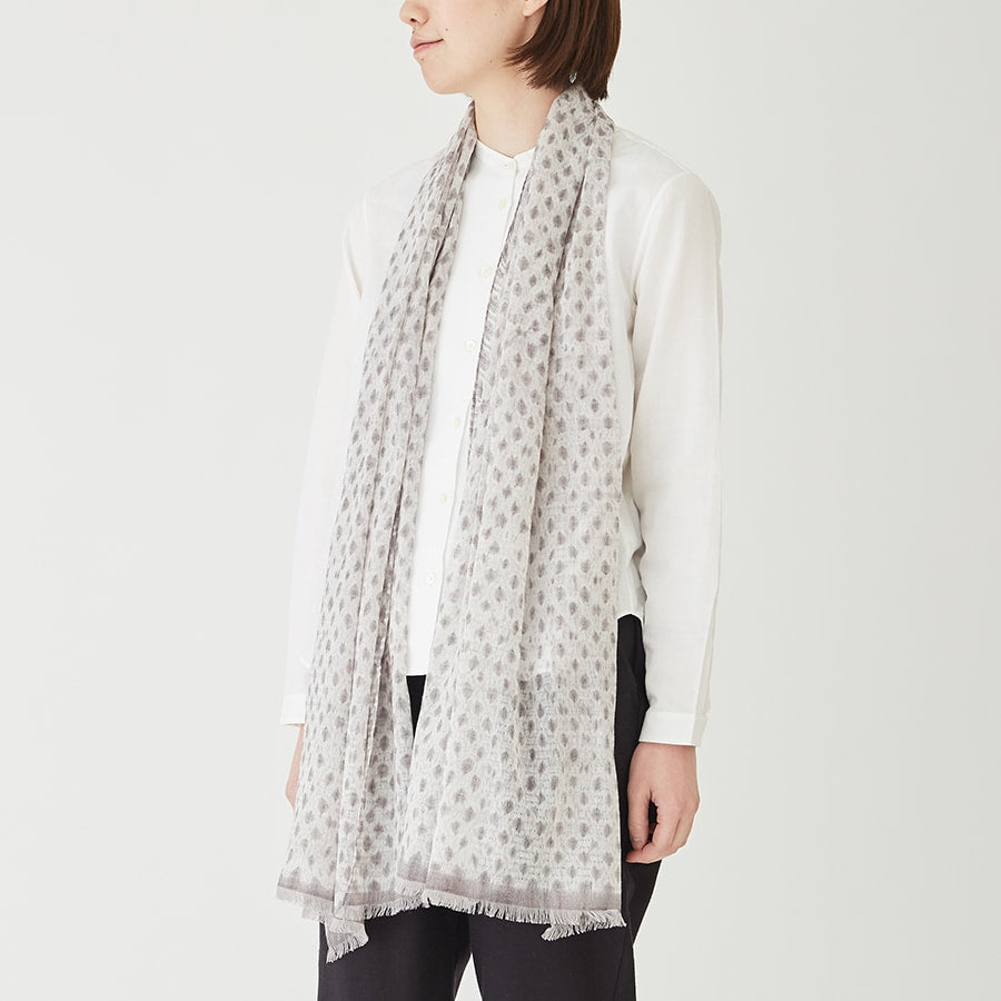 Tie-dye Small Diamond Stole