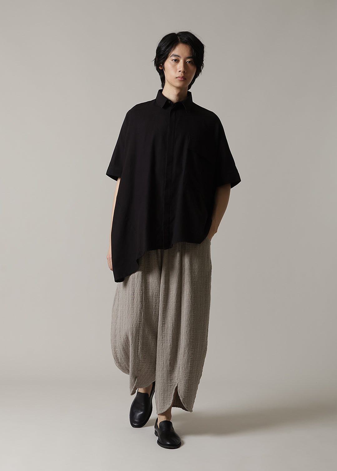 Asymme Side Long SH 150tw Khadi