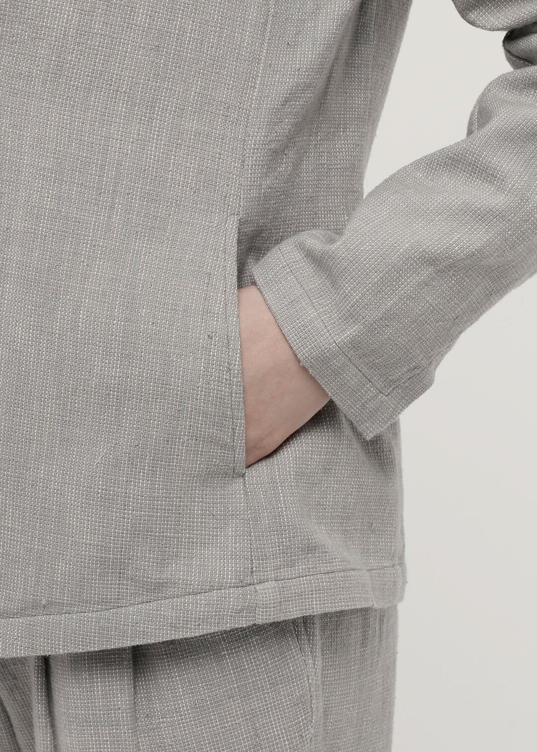 Oxford Khadi Tailored Jacket