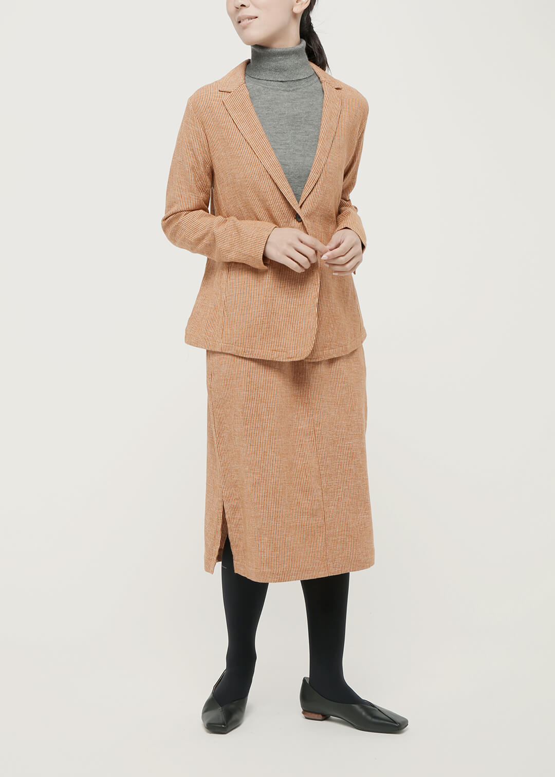 Oxford Khadi Tailored Jacket