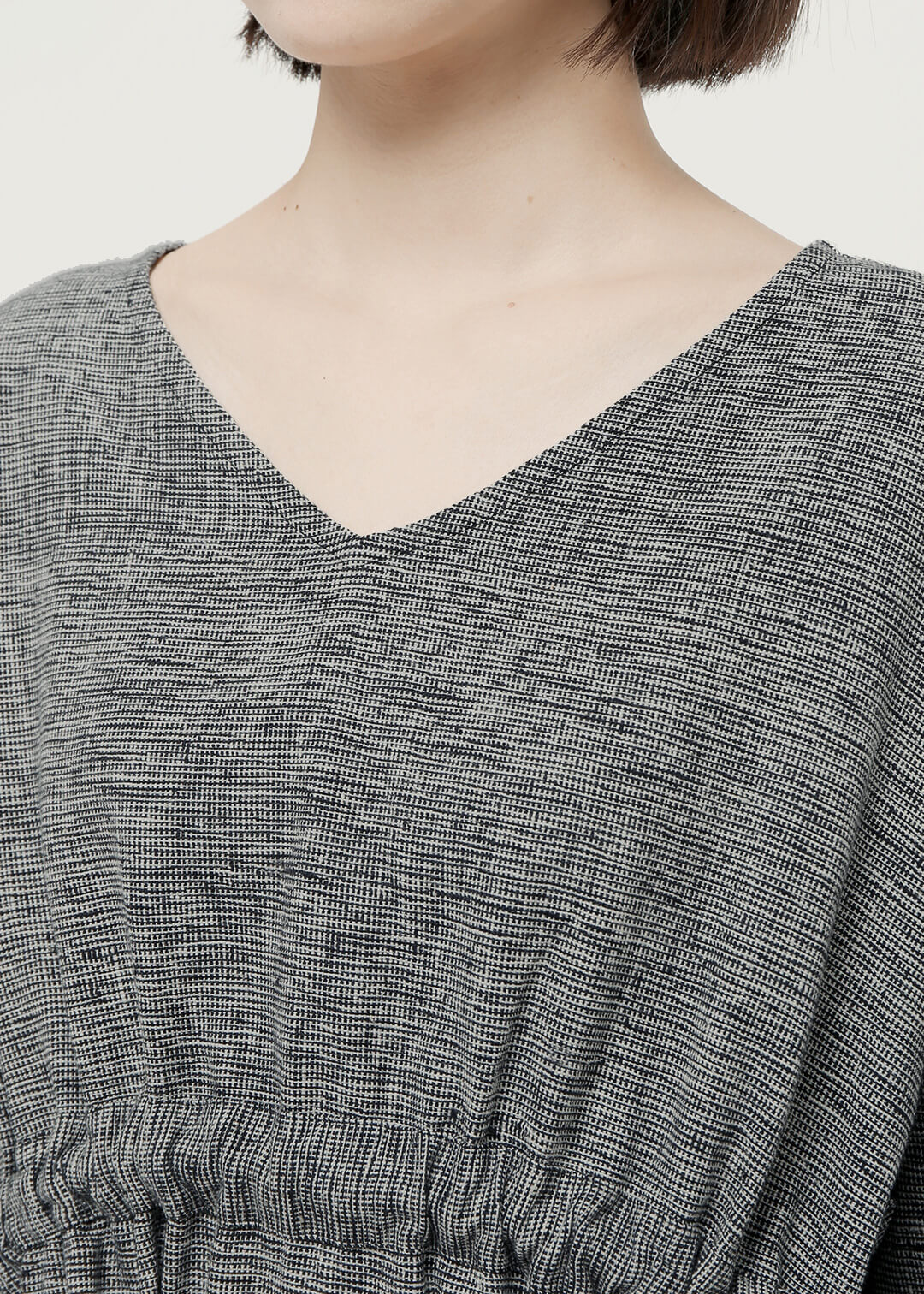 Oxford Khadi Dolman One-piece