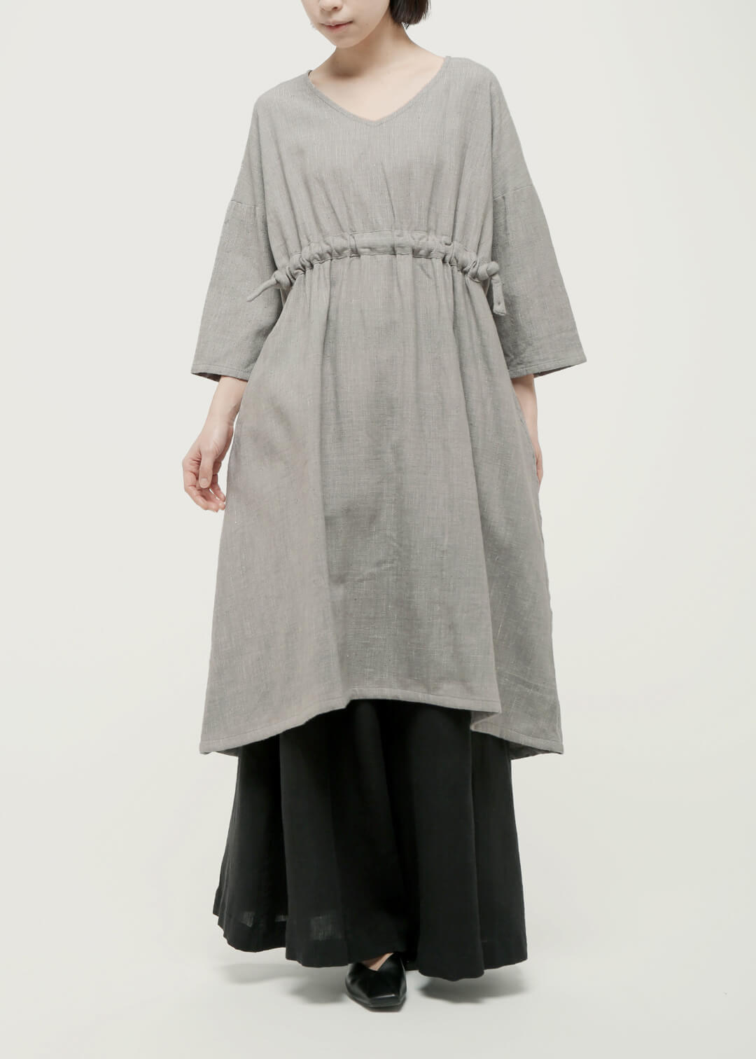 Oxford Khadi Dolman One-piece