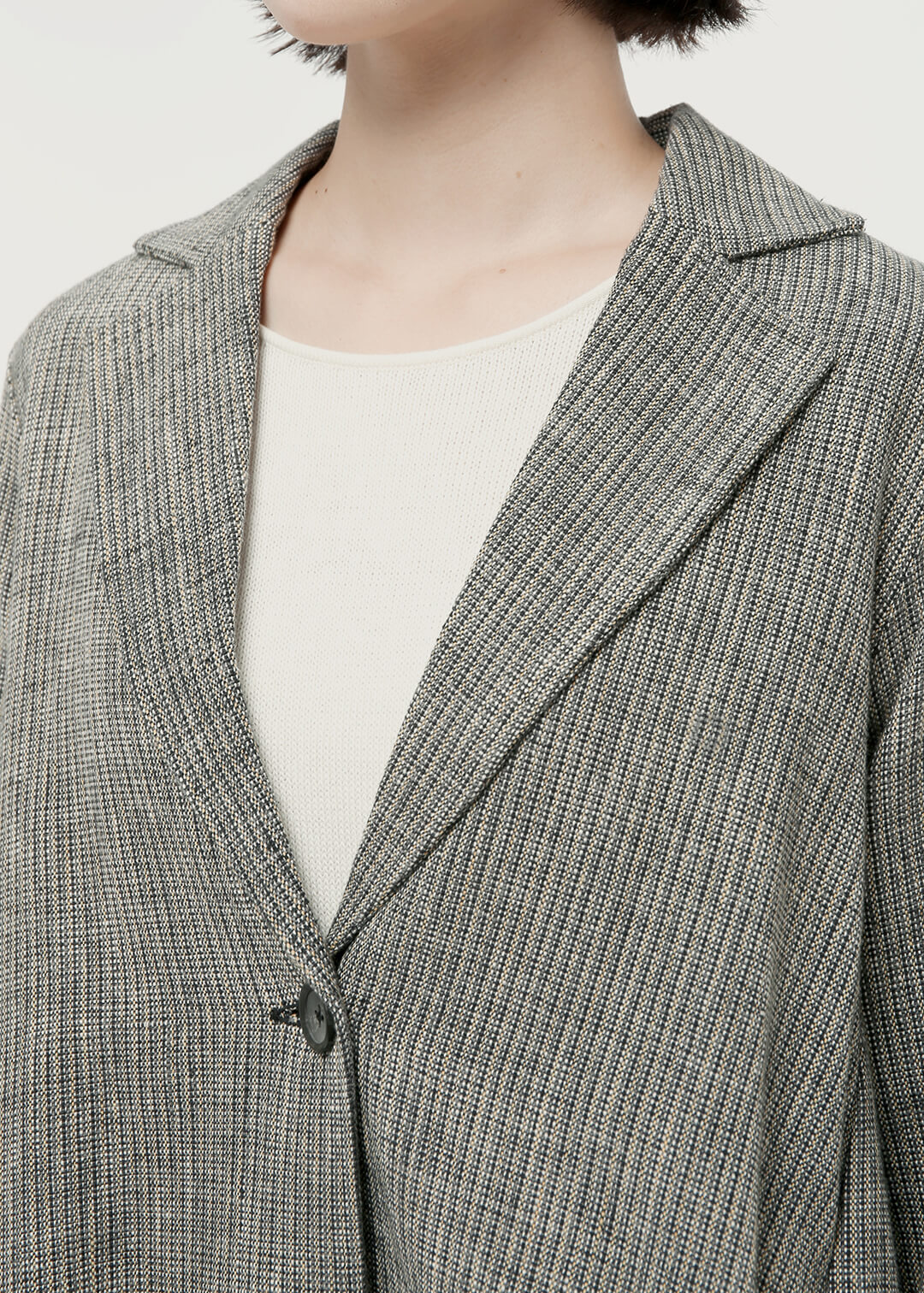 Oxford Khadi Flare Coat