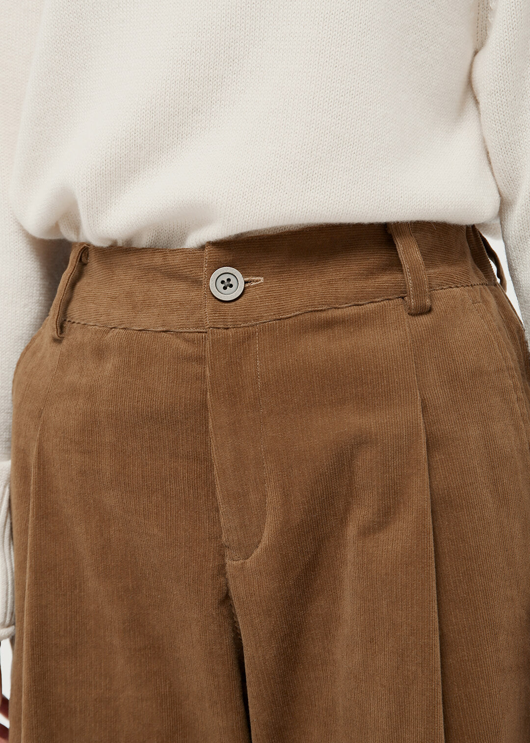 Corduroy Wide Pants