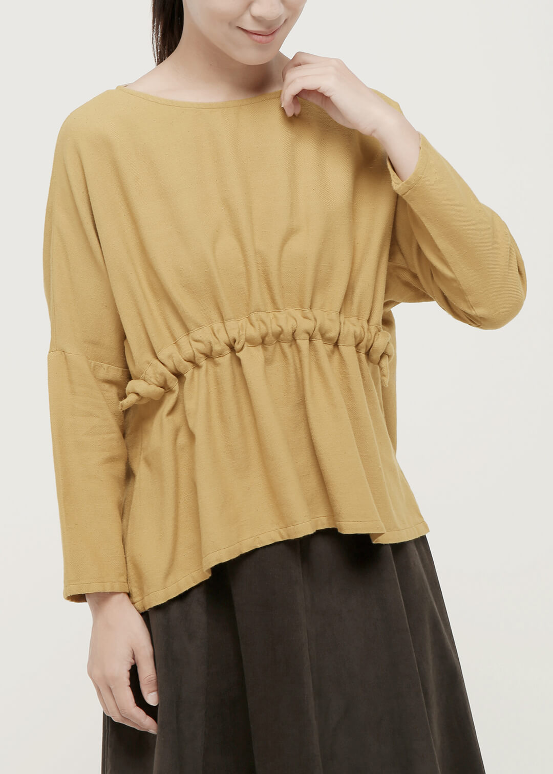 20s/100dt Khadi Dolman Long-SL Tops