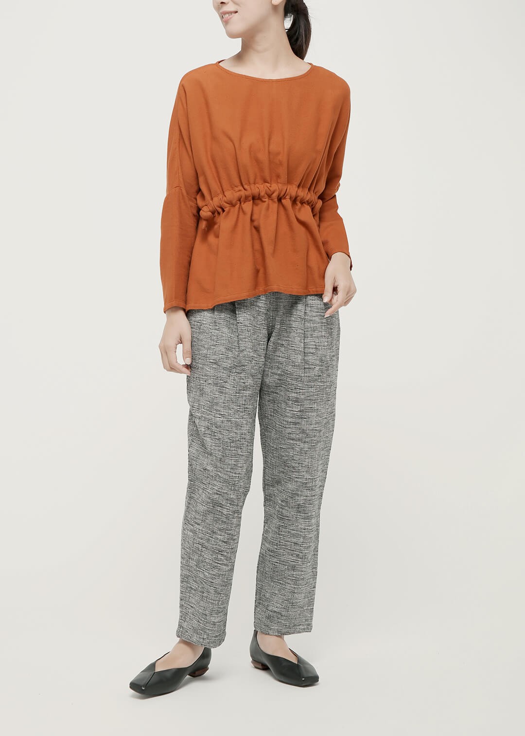 20s/100dt Khadi Dolman Long-SL Tops