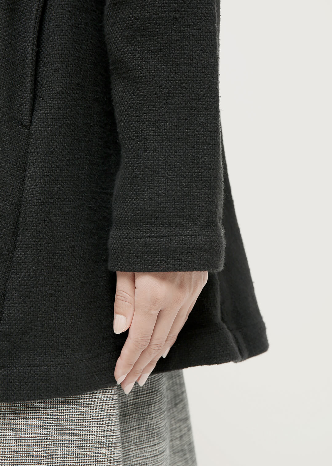 0 Khadi Flare Coat