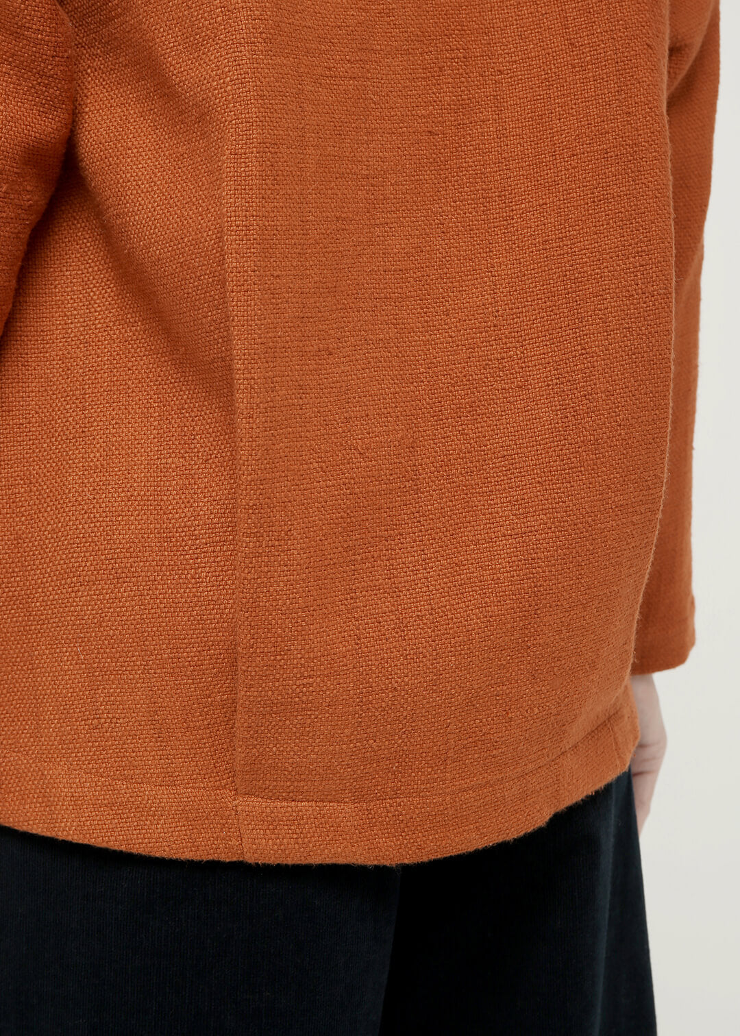 0 Khadi Cocoon Short Coat