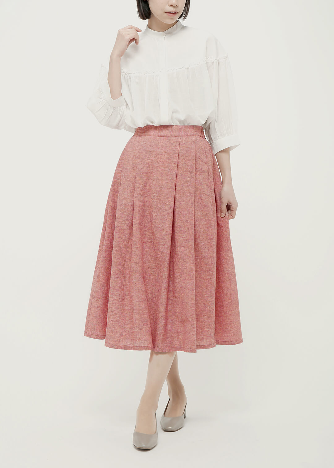 Summer Oxford Tuck Skirt
