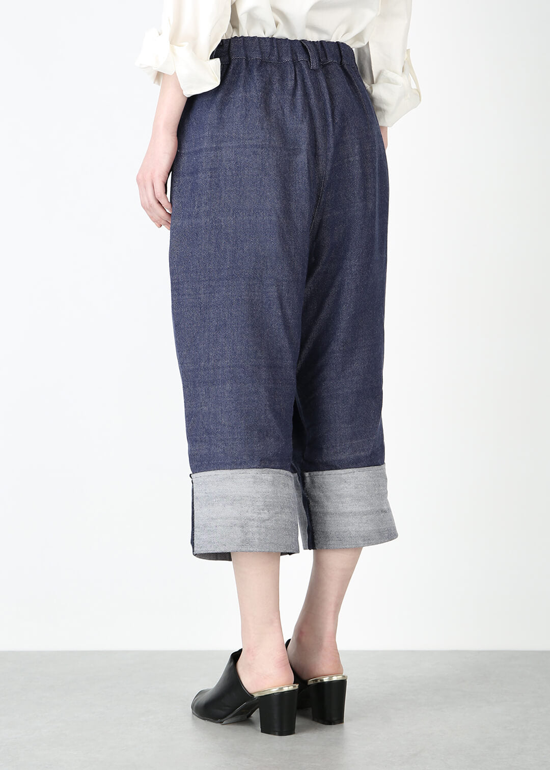 Rinne Half Pants Recycled Denim