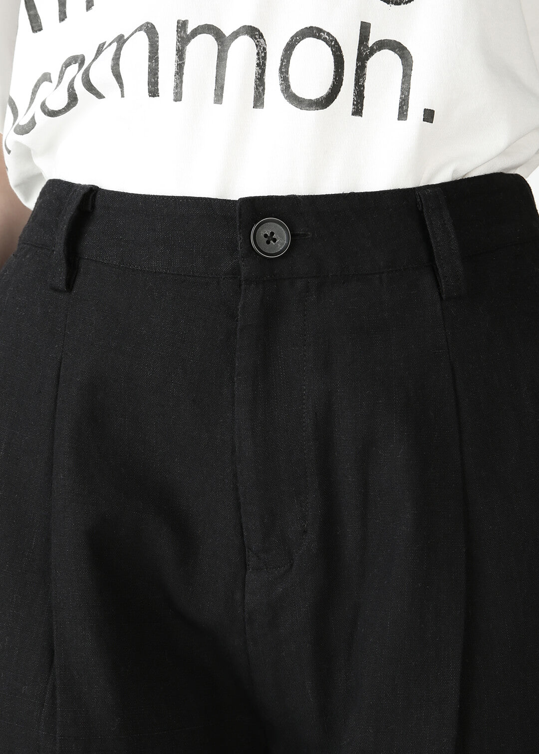 Kaname Half Pants Linen Khadi
