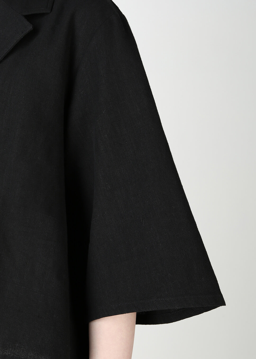 Kaname Short Jacket Linen Khadi