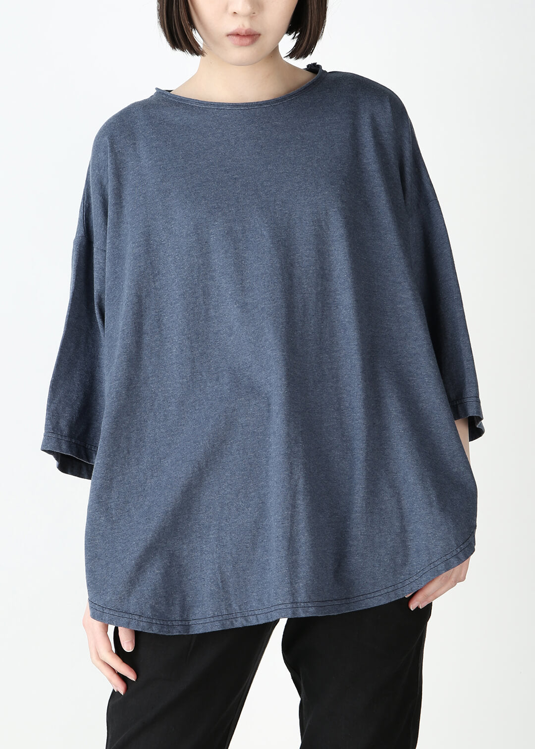 Metamo Round Neck Tops Soft Jersey
