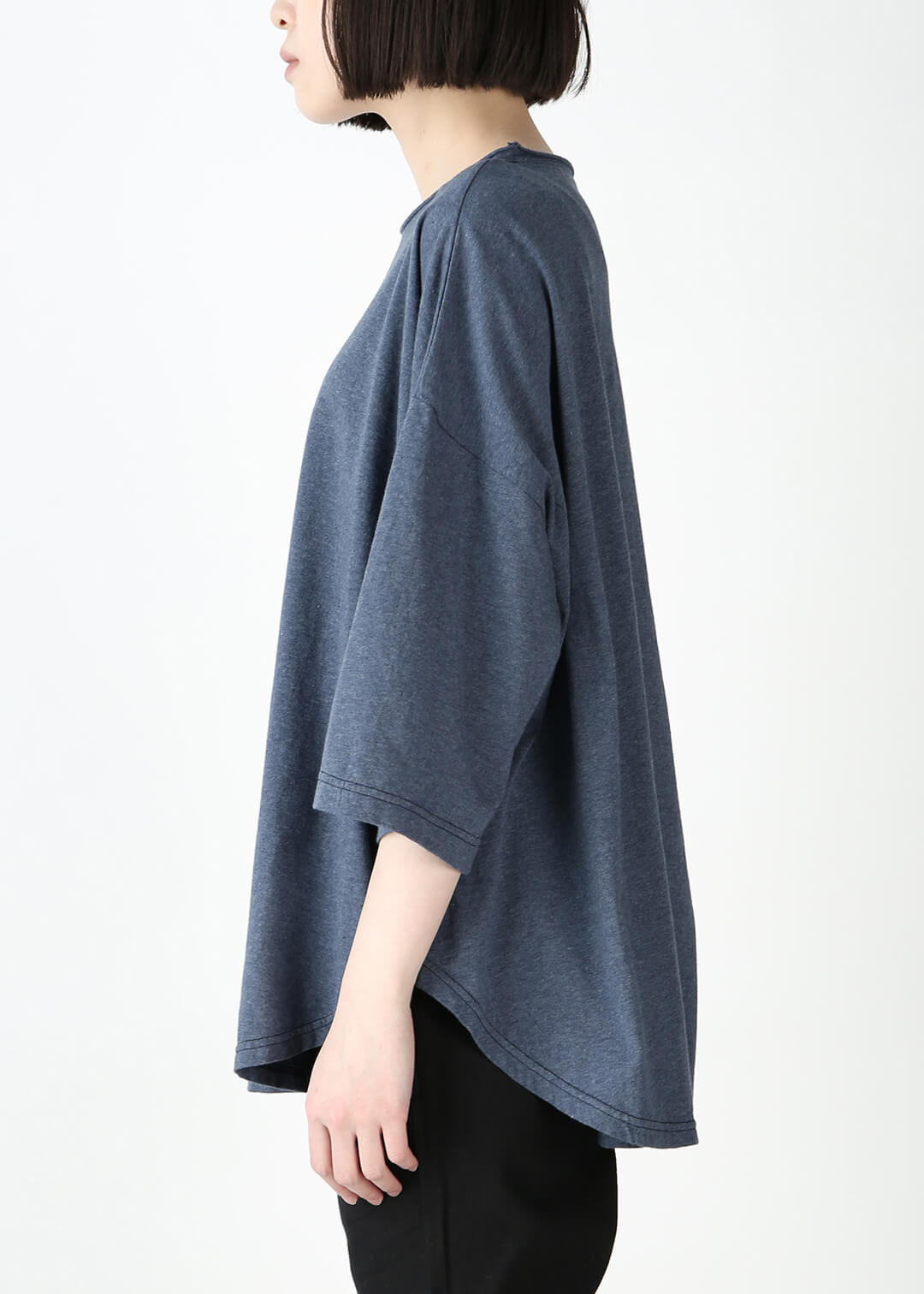 Metamo Round Neck Tops Soft Jersey