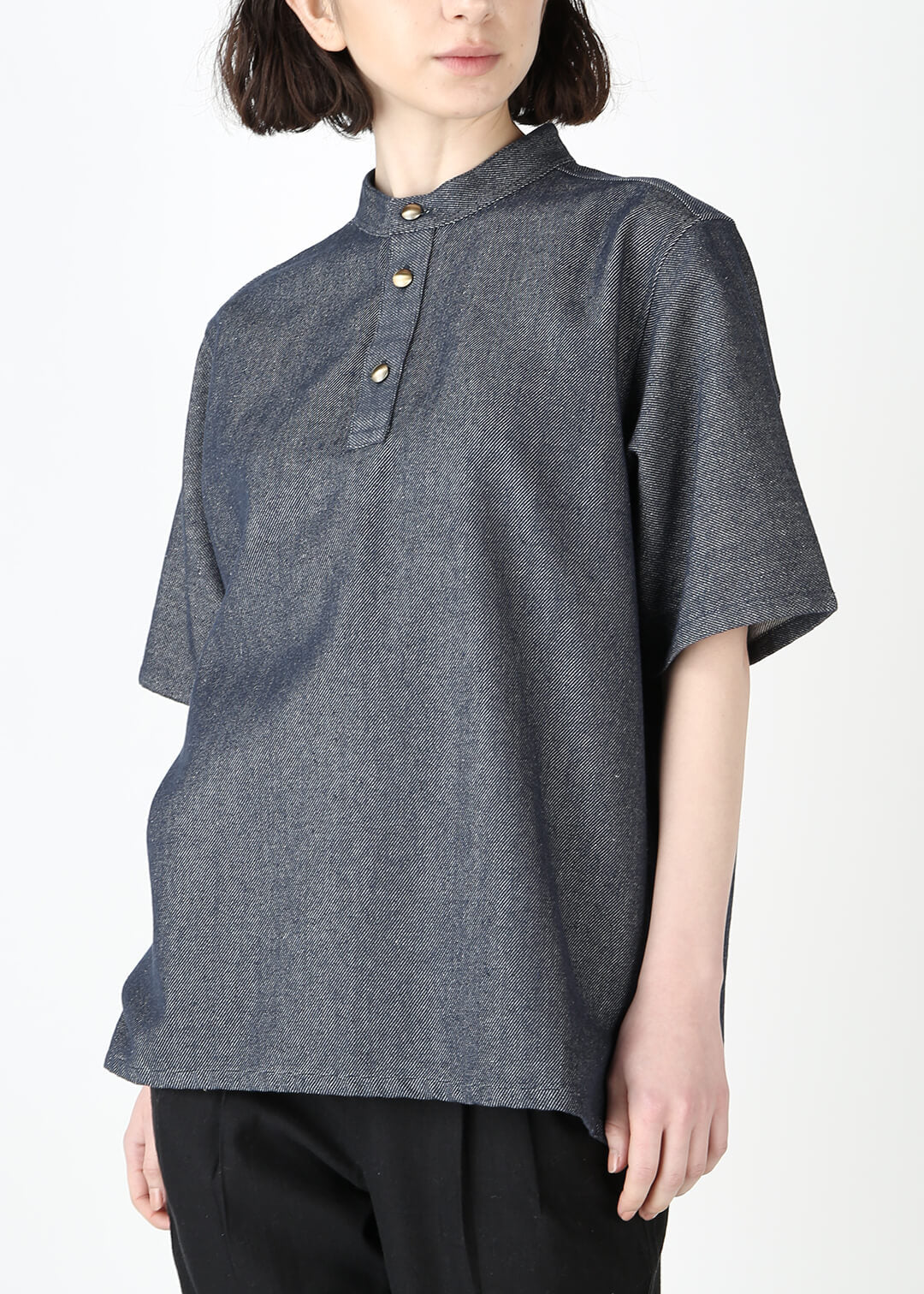 Rinne Henley shirt Recycled Denim