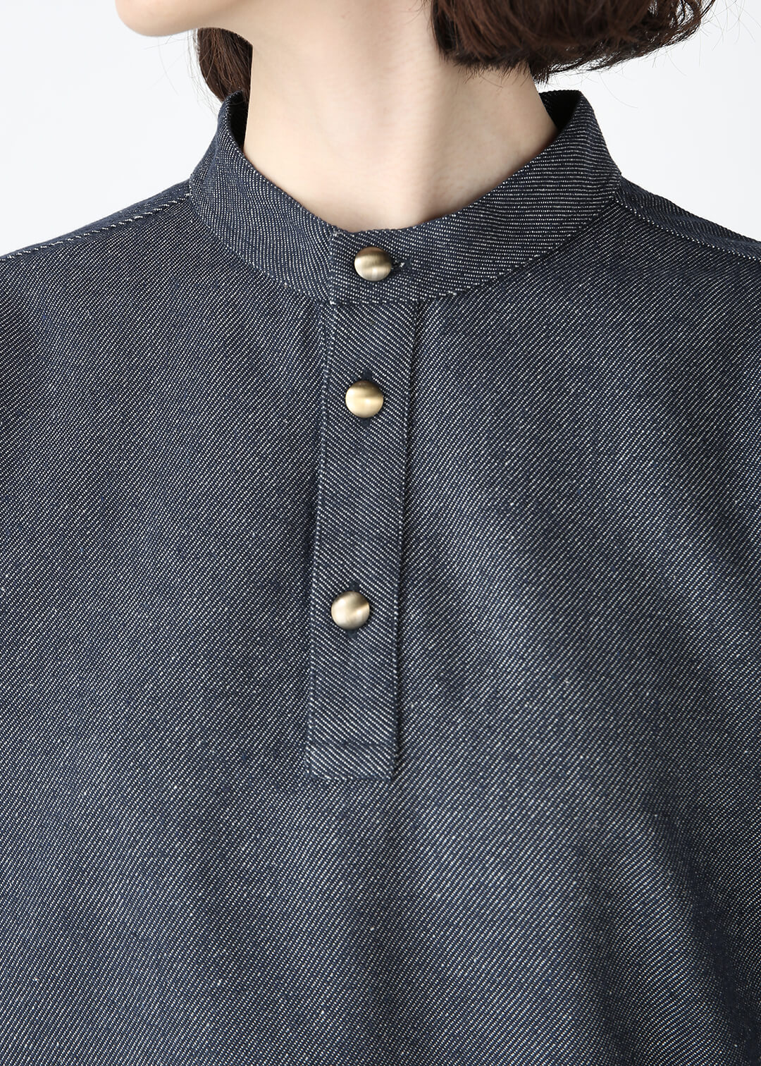 Rinne Henley shirt Recycled Denim