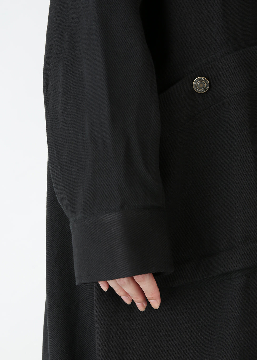 Matou Patch Pocket Coat 40tw Khadi