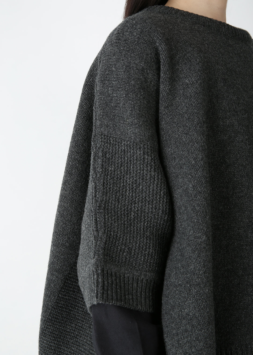 5gg Lamb Wool Square Sweater