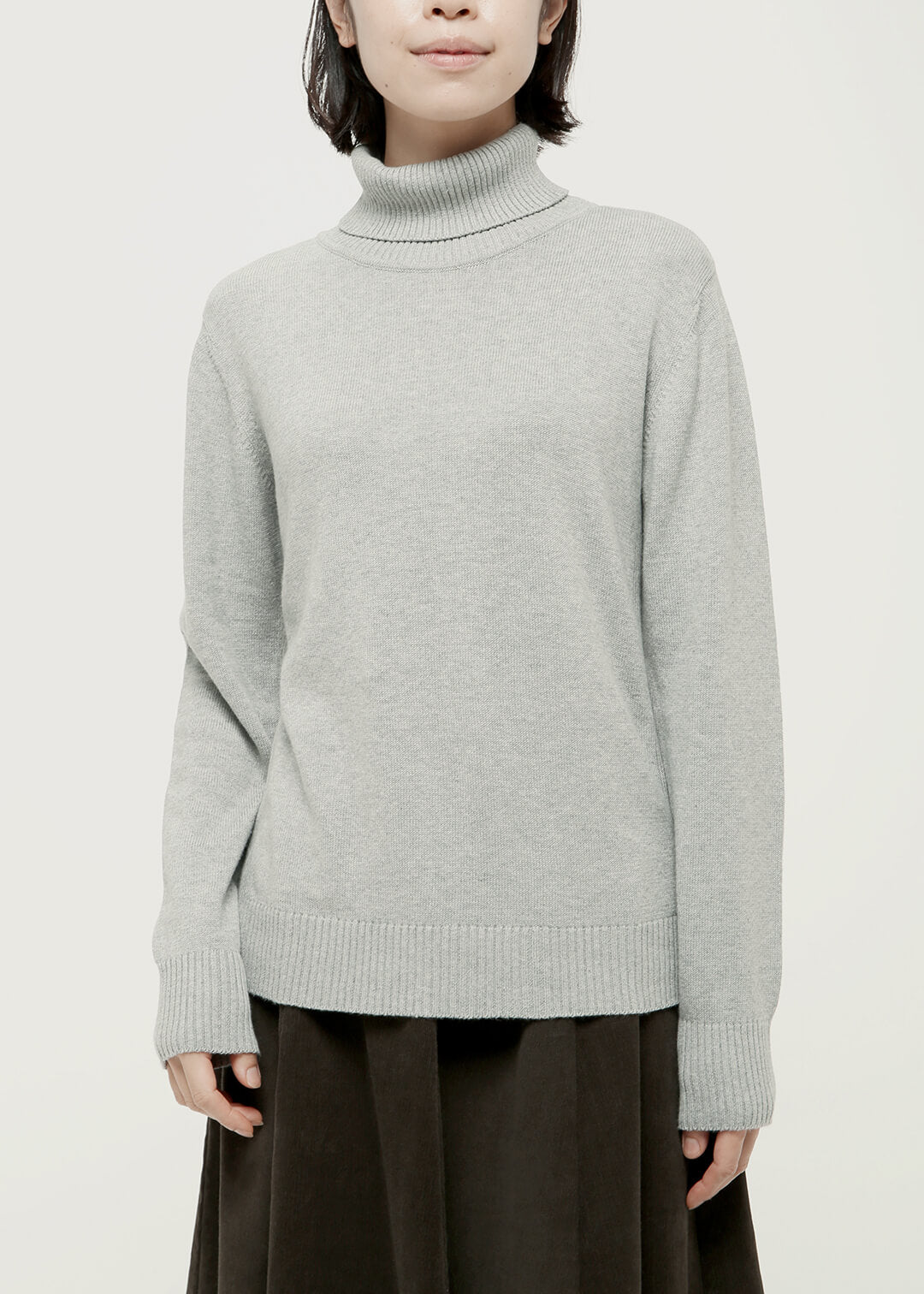 9gg Cotton Turtle Neck Sweater