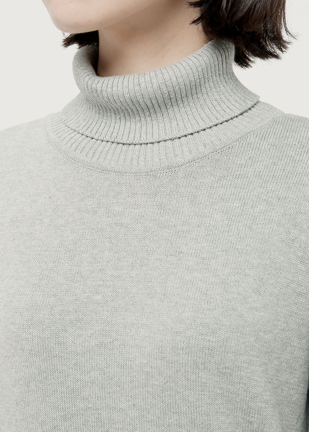 9gg Cotton Turtle Neck Sweater