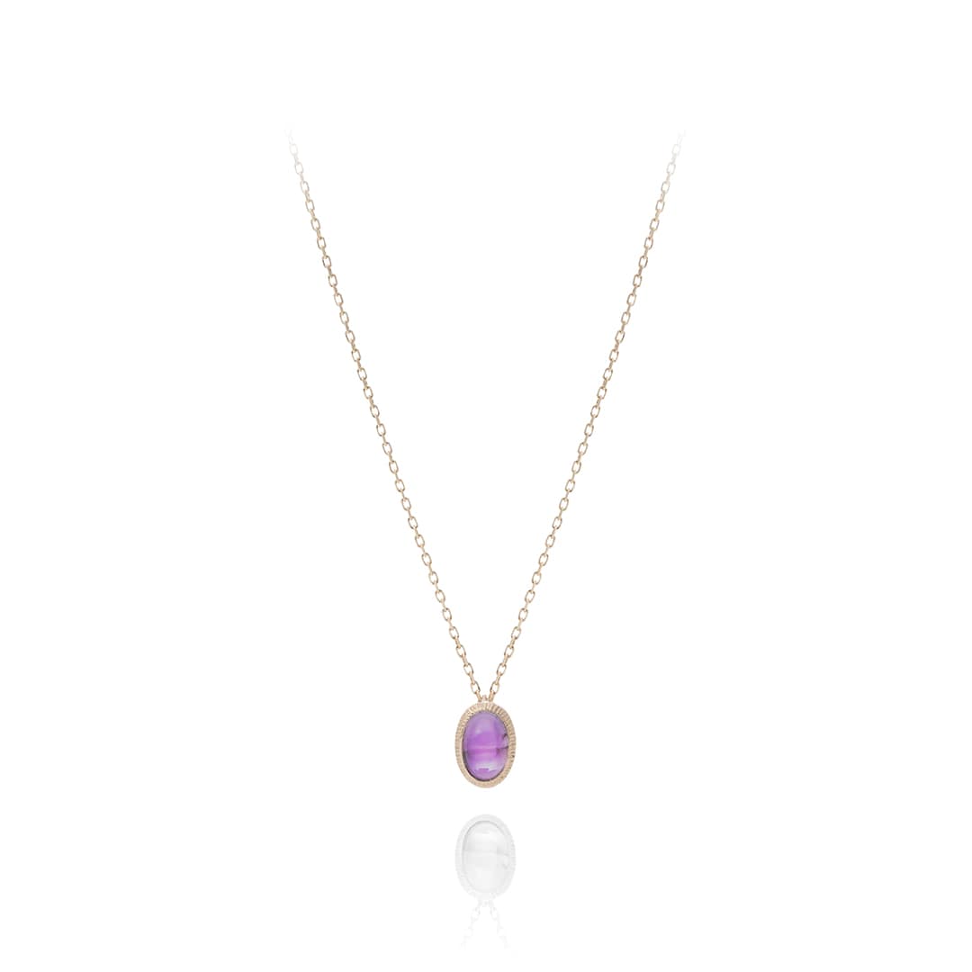 Sazanami oval ネックレス