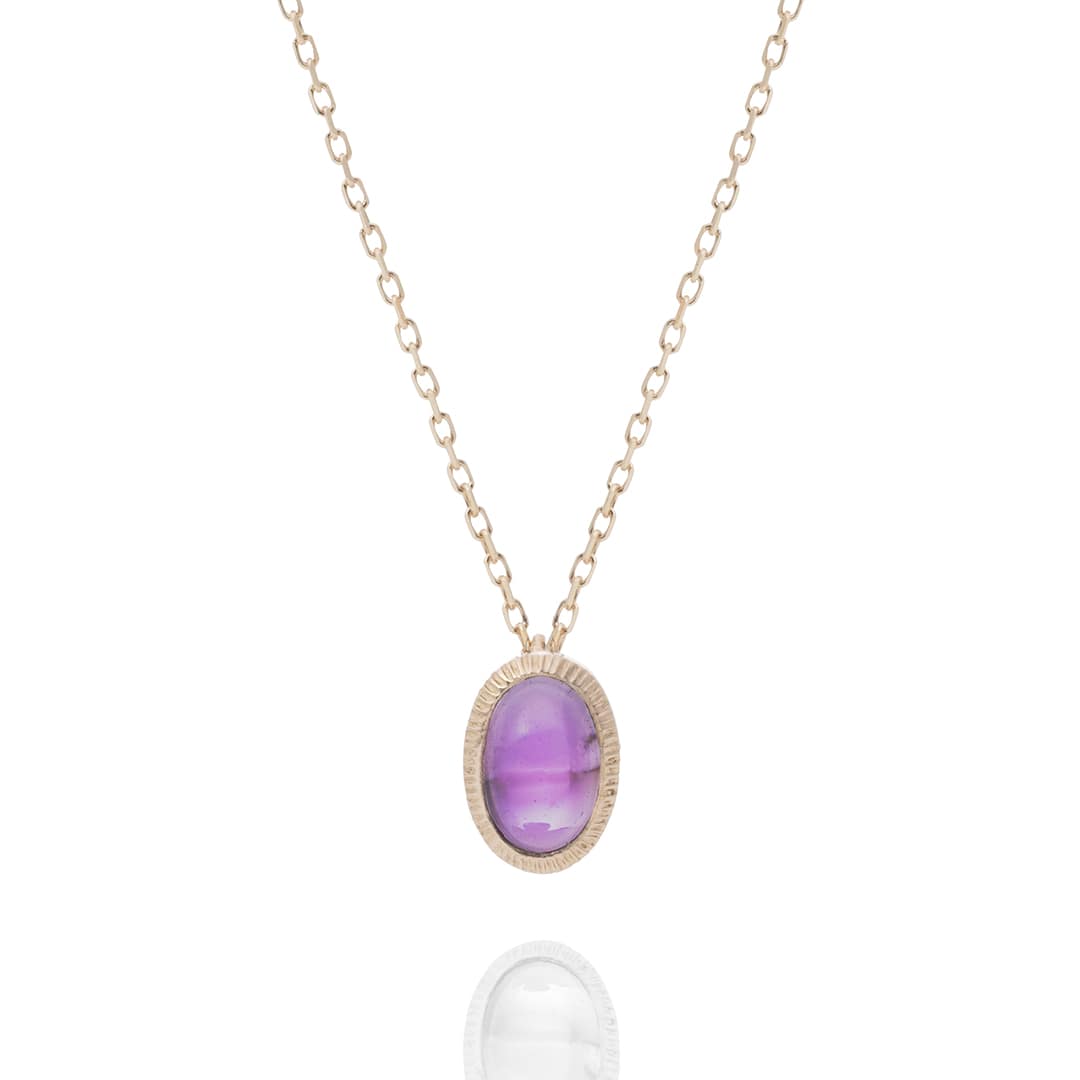 Sazanami oval ネックレス
