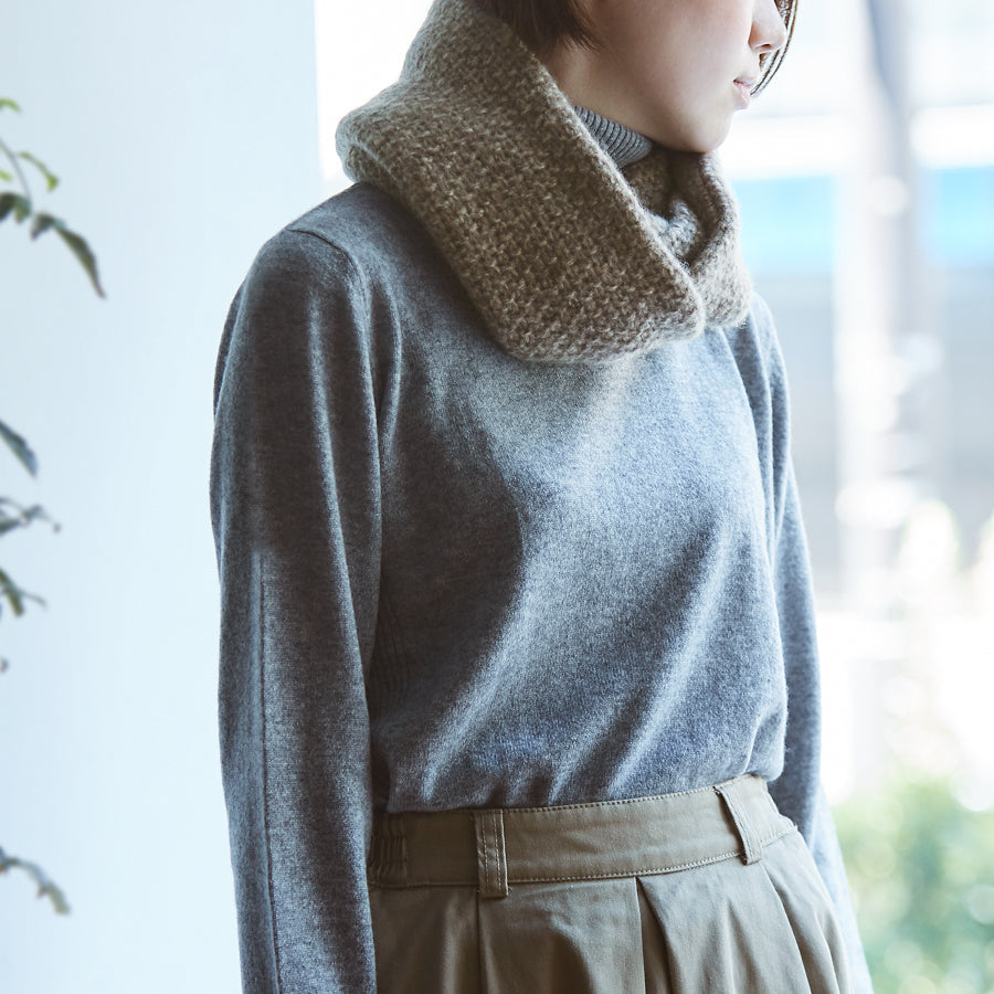 Melange Cashmere Snood