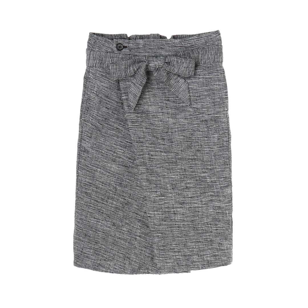 Oxford Khadi Mini Wrap Skirt