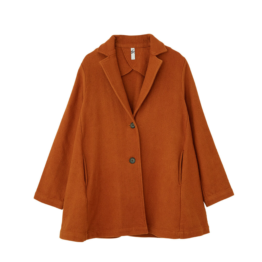 0 Khadi Flare Coat